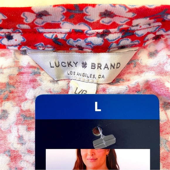 NWT Lucky T-shirt L - Picture 5 of 5
